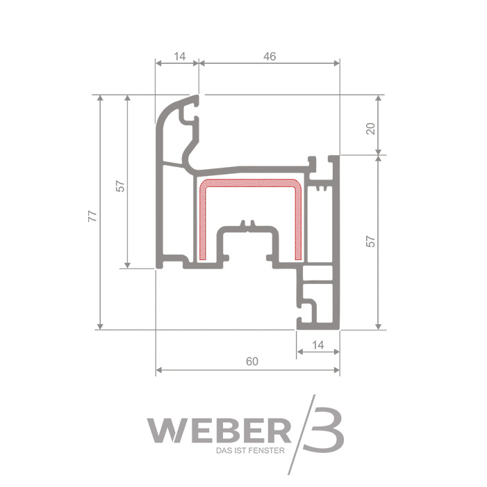 Оконные профили производители Створка оконная 3-х камерная
