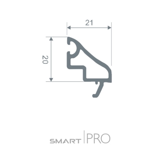 Штапик универсальный 20 мм в Атырау