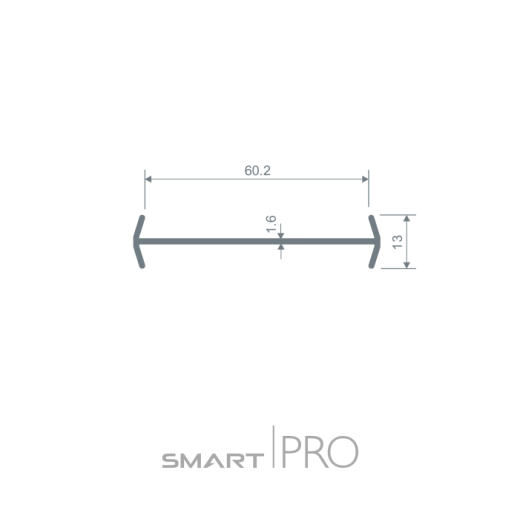 Соединительный профиль (нащельник) (60) в Атырау